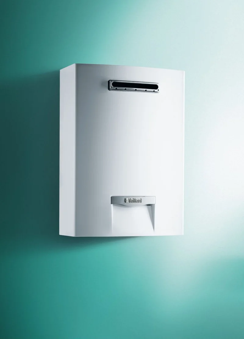 Scaldabagno a Gas Vaillant per esterno outsideMAG 17 litri low NOx cod. MAG 178/1-5 RT GPL
