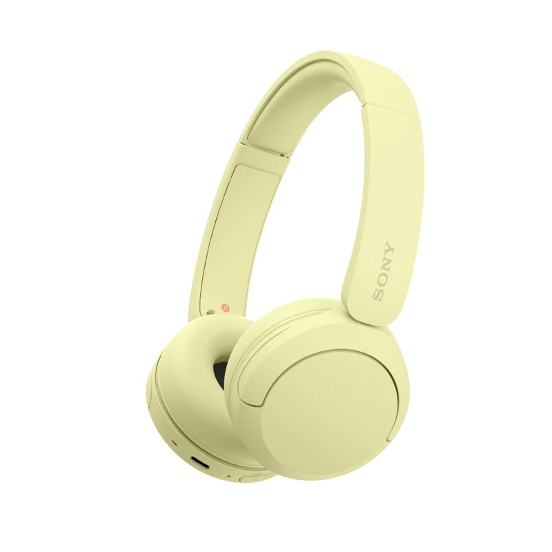 Sony WHCH520Y Cuffie Wireless Bluetooth Gialle 40h Autonomia Musica e Chiamate