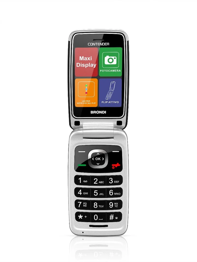 Brondi Contender 7,62 cm (3) Nero Dual SIM