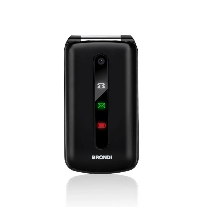 Brondi President Telefono Cellulare Doppia SIM Schermo 3" Nero
