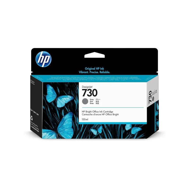HP Cartuccia originale 730 P2V66A Grigio per DesignJet T1700 300 pagine