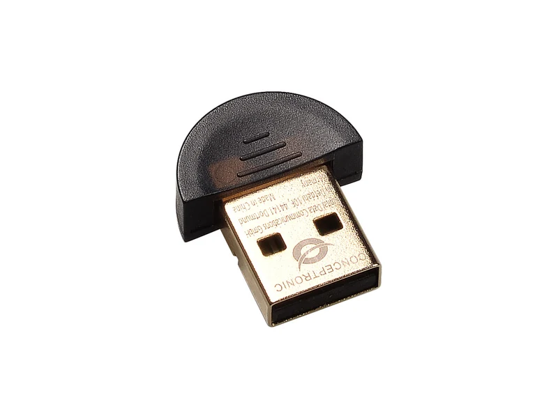 Conceptronic CBT40NANO Adattatore Bluetooth USB 4.0 Nero per Windows 10 50m