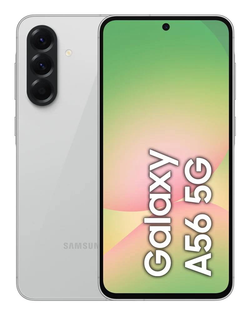 Samsung Galaxy A56 5G Grigio Chiaro: Smartphone Android 15, 256GB, Doppia SIM