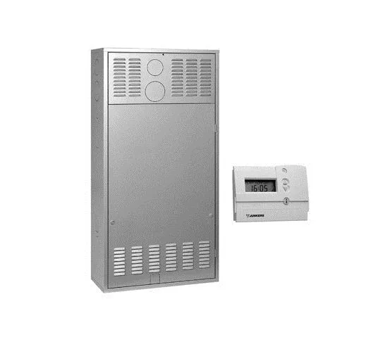 Caldaia a Condensazione Junkers Bosch CERAPUR INCASSO ZWB 24-1 EI da 24 kW Gpl Completa di Kit Scarico Fumi
