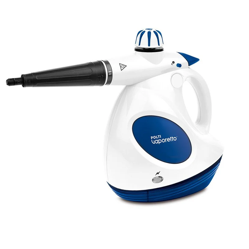 Polti Vaporetto First Pulitore a Vapore Portatile Blu e Bianco 0,2L 1000W 3 bar