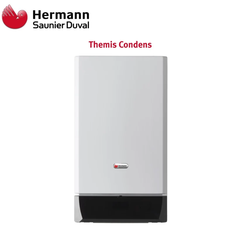 Caldaia a Gas a Condensazione Hermann Saunier Duval Modello THEMIS CONDENS 27 kW Metano Completa di Kit Scarico Fumi
