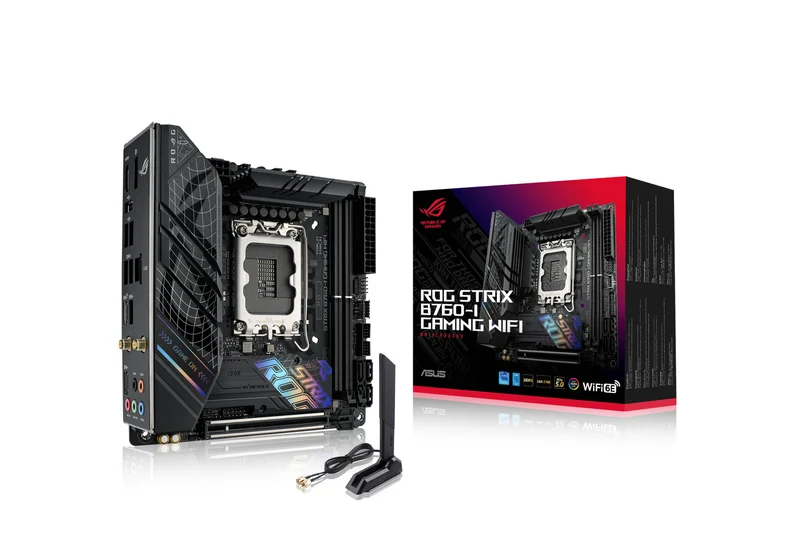 ASUS ROG STRIX B760-I Scheda Madre Gaming mini ITX LGA1700 DDR5 Wi-Fi 6E