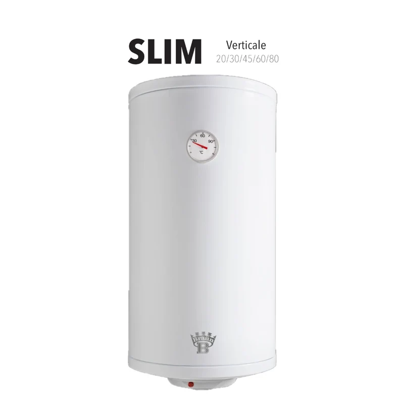 Scaldabagno Elettrico Bandini Braun Slim Verticale Flangiato 45 Litri