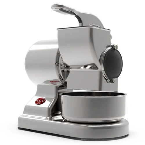 RGV Grattugia Elettrica Robusta 450W Acciaio Inox Argento Cucina