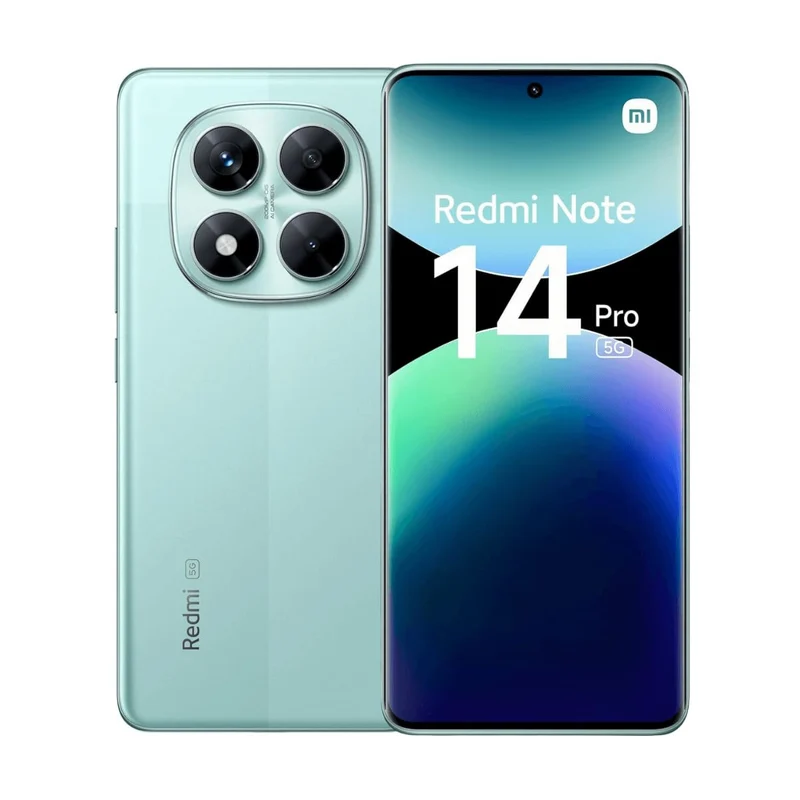Xiaomi Redmi Note 14 Pro 5G Verde 8GB RAM 256GB Smartphone