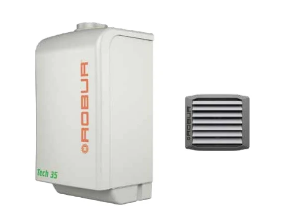 Sistema Combinato Caldaia a condensazione + Aerothermo Robur Caldaria 35 Tech Plus classe A Metano/Gpl solo Riscaldamento