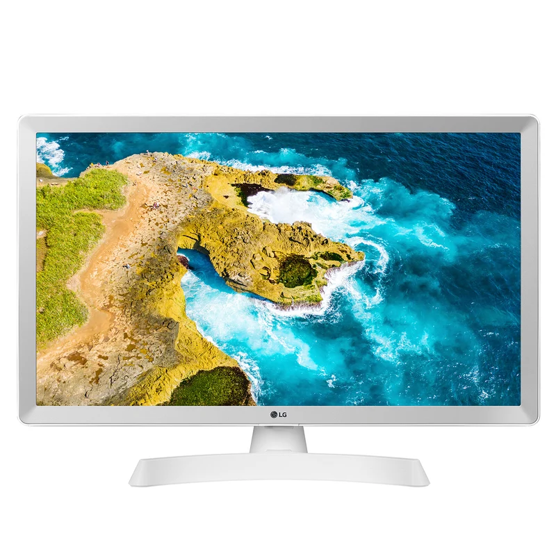 LG Monitor TV Smart 24TQ510S 23.6 pollici HD webOS 22 Wi-Fi Bianco