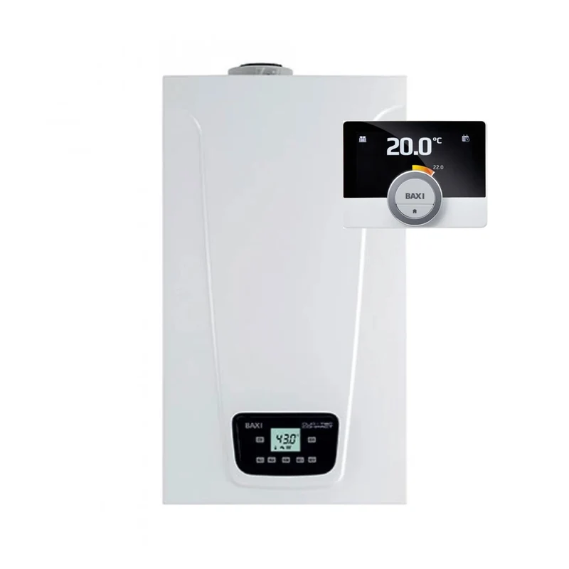 Caldaia a Condensazione Baxi DuoTec Compact E 24 Mago Metano/Gpl con Kit Scarico Fumi