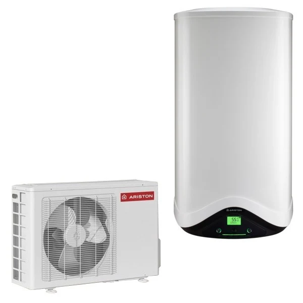 Scaldabagno a Pompa di Calore Ariston Inverter Nuos Split 80 WH con Accumulo di 80 Litri