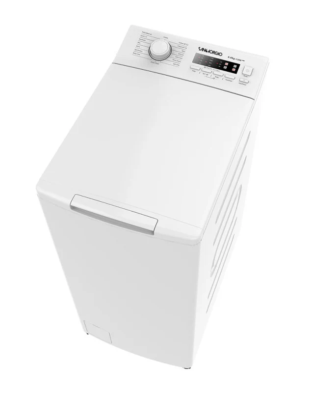 SanGiorgio ST6512EL lavatrice Caricamento dall'alto Bianco 6,5 kg 1200 Giri/min