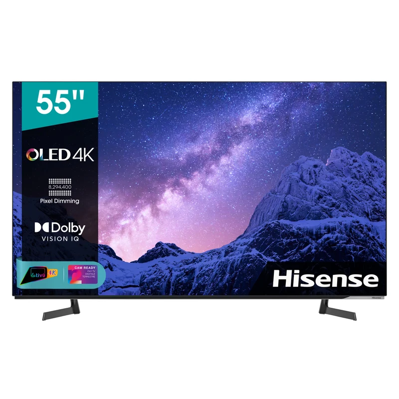 Hisense Smart TV OLED 55" 4K Ultra HD Modello 55A8G Wi-Fi HDR Dolby Vision