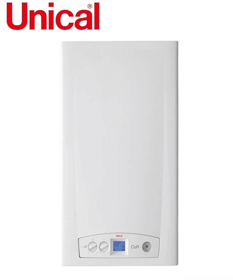 CALDAIA A GAS UNICAL COR C 24 kW GPL COMPLETA DI KIT SCARICO FUMI Kit Fumi Sdoppiato