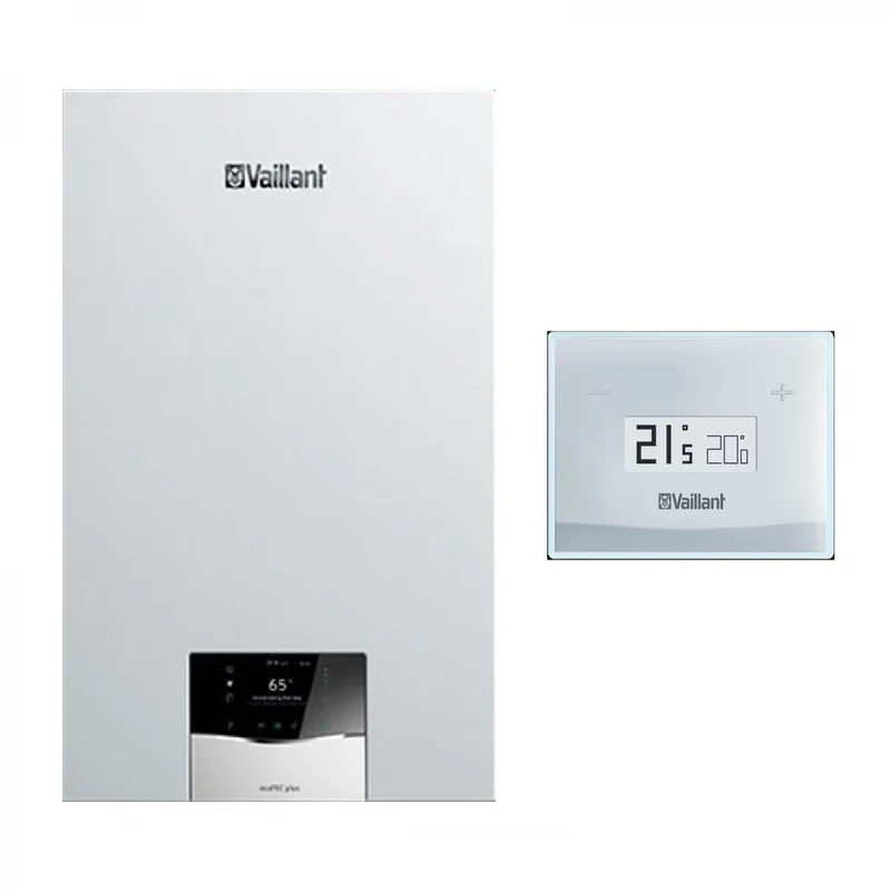 Caldaia a Condensazione Vaillant ecoTEC Plus VMW 30 CS/1-5 CFI Metano/Gpl Wi-Fi con Kit Scarico Fumi