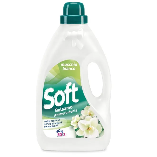 Ammorbidente 3 Lt Muschio Bianco Soft