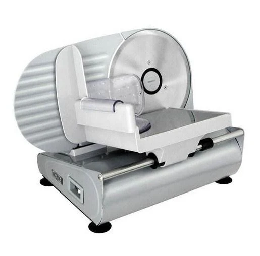 RGV Affettatrice elettrica Ausonia 190, lama 19cm, 100W, alluminio argento, a gravità