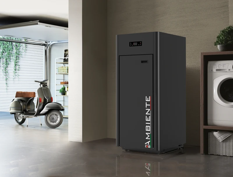 Caldaia a Pellet Anselmo Cola Ambiente AC22 20,5 kw colore Grigio