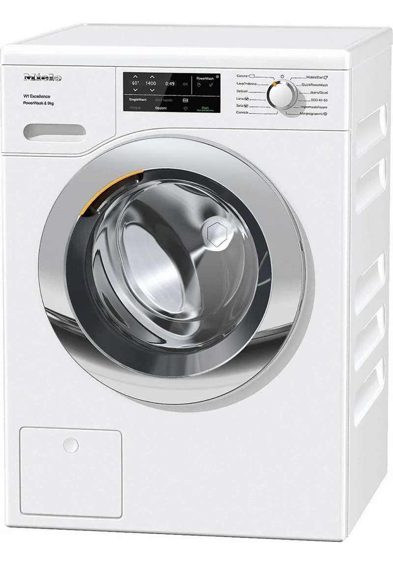 Miele WEG365 WCS Lavatrice 9kg 1400 giri/min Bianco Wi-Fi Caricamento Frontale
