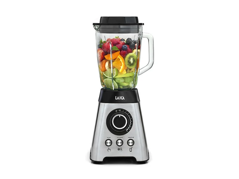 Laica VB3300 Frullatore da Tavolo 1,75L 1200W 10 Velocità Acciaio Inox Tritaghiaccio