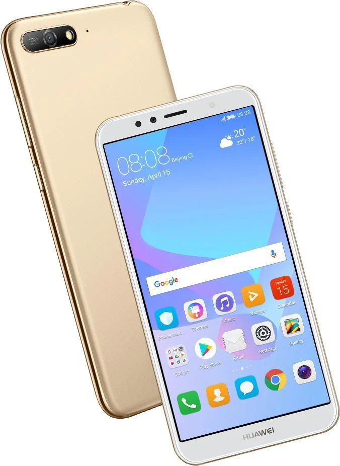 Huawei Y6 Smartphone Dual SIM 4G Android 8.0 16GB 5.7" 13MP Oro