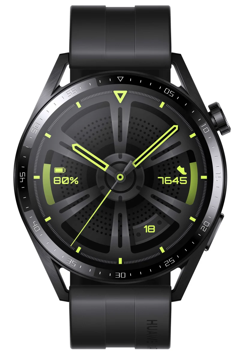 Huawei Watch GT 3 Smartwatch 46mm Nero GPS AMOLED 1.43" HarmonyOS NFC 5 ATM