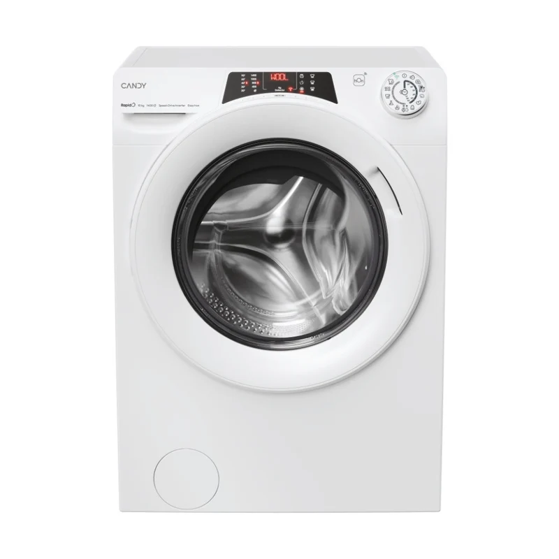 Candy RapidÓ Lavatrice 10kg 1400 Giri A RO 14104DWMT/1-S Bianco Wi-Fi Frontale