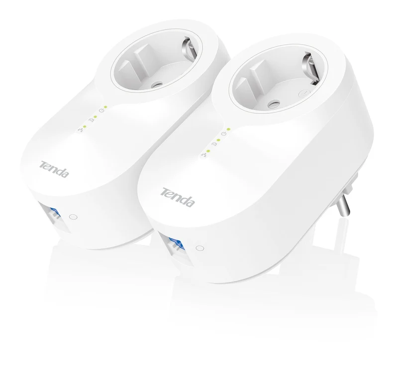 Tenda PH6 PowerLine 1000 Mbit/s Adattatore Ethernet Gigabit Bianco Set 2 pezzi