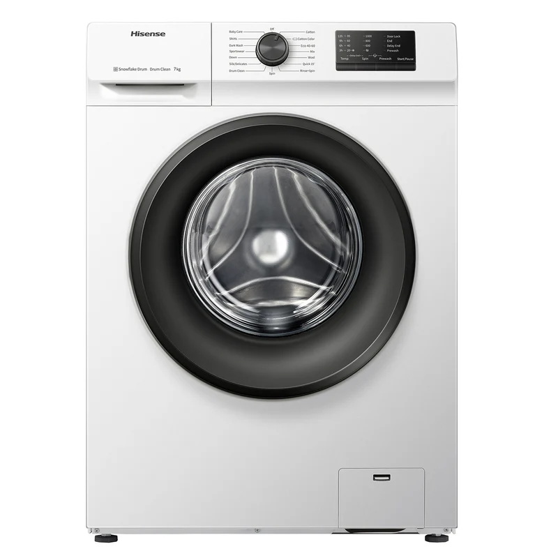 Hisense Lavatrice 7 kg Caricamento Frontale 1200 Giri/min Bianca WFVC7012E