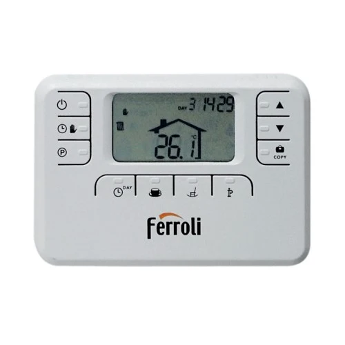 Cronotermostato Ferroli Oscar W con Programmazione Settimanale
