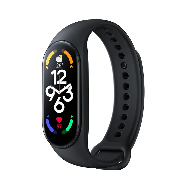 Xiaomi Smart Band 7 Nero Fitness Tracker AMOLED 1.62" Impermeabile 5ATM Cardio SpO2