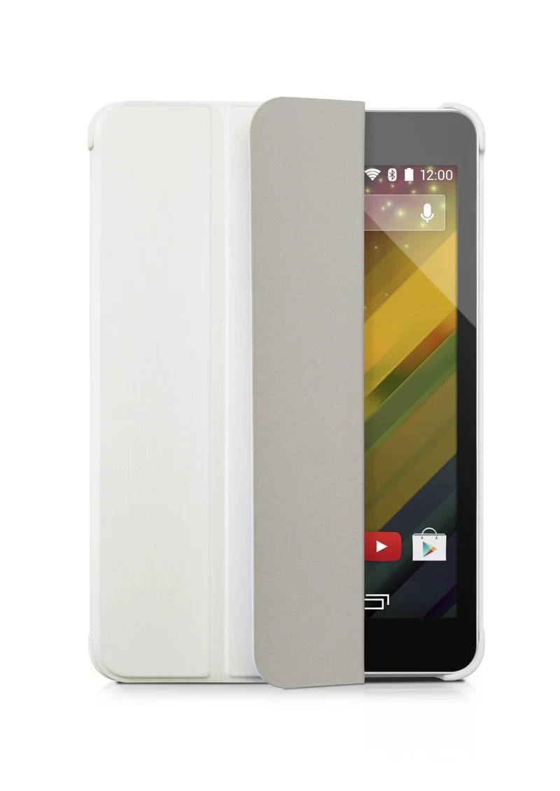 Hp Custodia per Tablet 8 G2 Bianca a Libro Antigraffio con Supporto