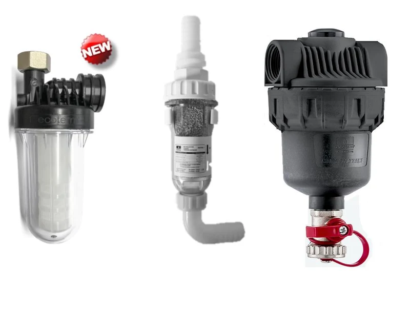 Kit Salvacaldaia EcoTerm Defangatore Filtro Magnetico Astro + Dosatore polifosfati Sirio + Neutralizzatore di condensa Neutral 1