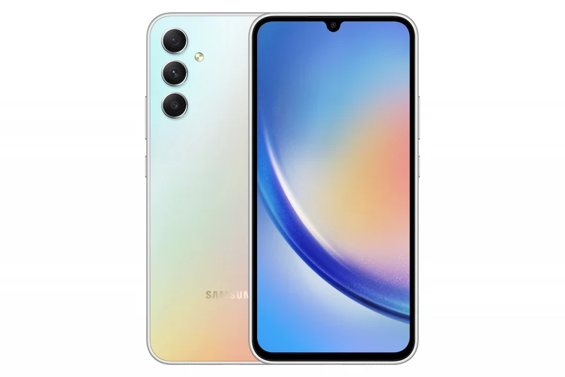 Samsung Galaxy A34 5G Display FHD+ Super AMOLED 6.6" Argento 8GB RAM