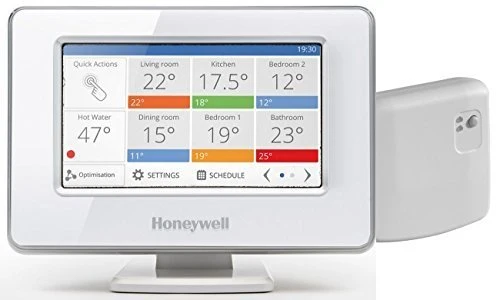 Honeywell Sistema di regolazione multizona EVOHOME WiFi Touchscreen senza fili accesso remoto cod. ATP921R3118 VIII ErP