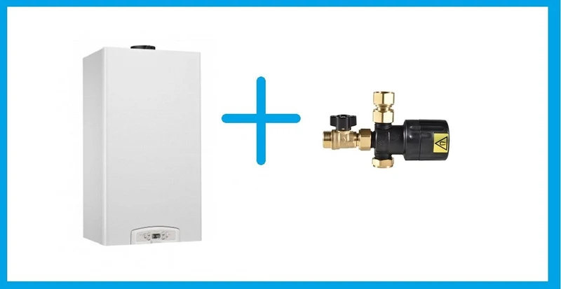 Caldaia a Condensazione Chaffoteaux Cx Green 24 EU Gpl Kit Fumi e Defangatore Incluso