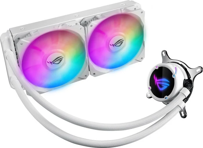 ASUS ROG Strix LC 240 RGB White Edition Processore Raffreddatore di liquidi tutto in uno 12 cm Bianco
