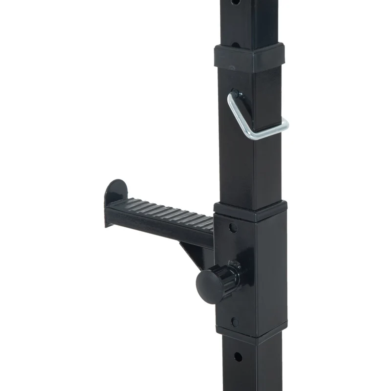 EASYCOMFORT Supporto per Bilanciere Regolabile in Altezza su 10 Livelli in Acciaio