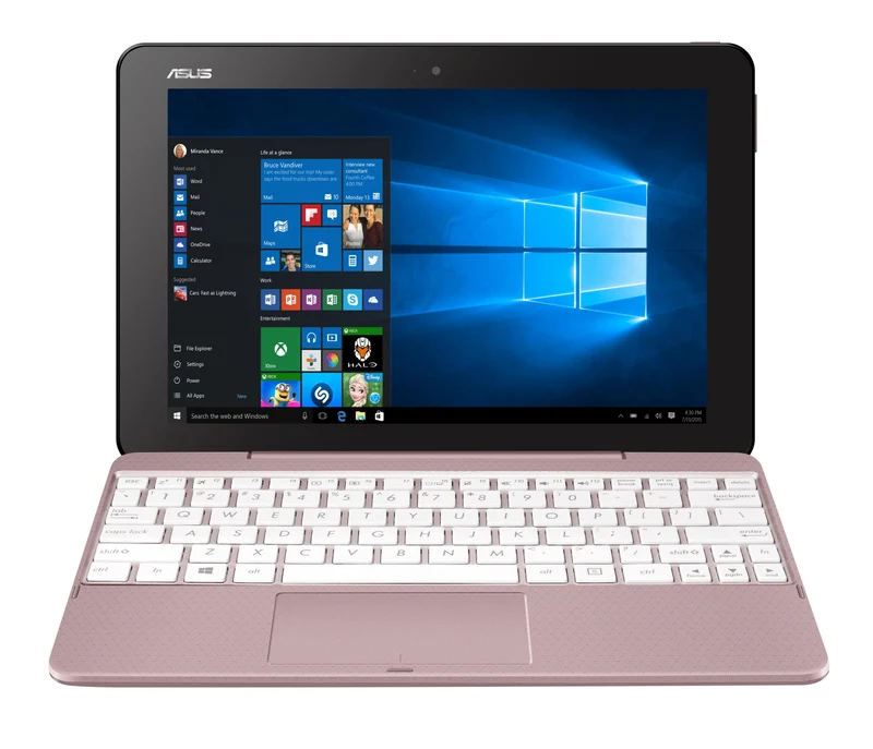 ASUS Transformer Book T101HA-GR061T 10.1" 2-in-1 Notebook Intel Atom 4GB 64GB Oro rosa