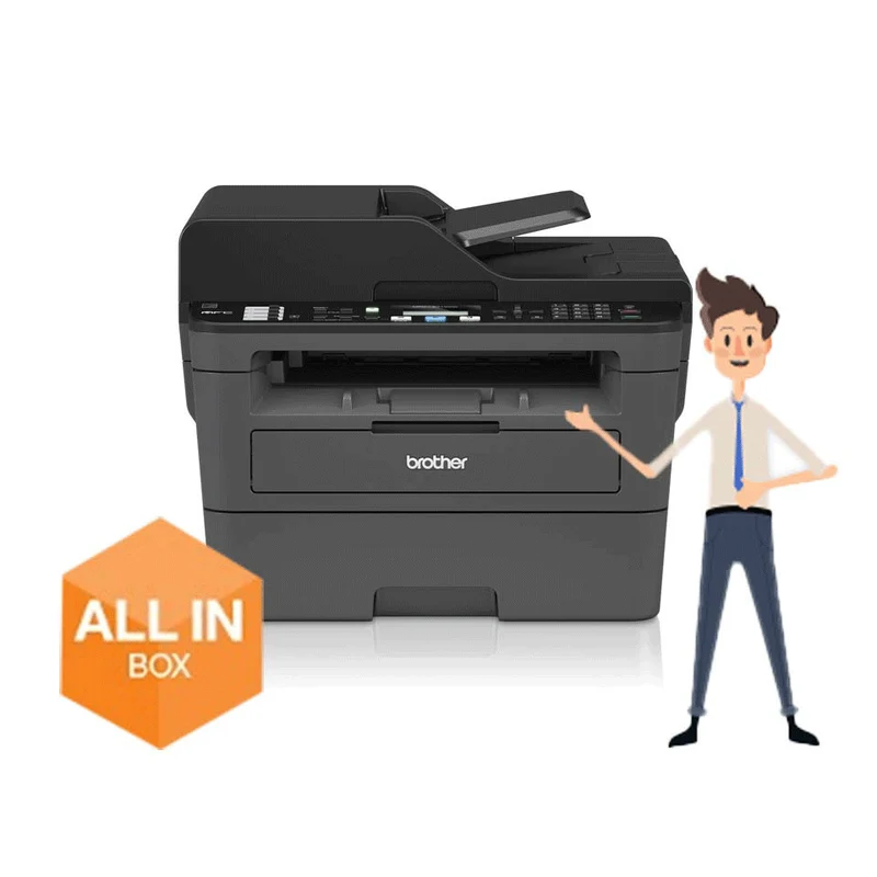 Brother MFC-L2710DW Stampante Multifunzione Laser 4-in-1 Mono A4 30ppm Wi-Fi