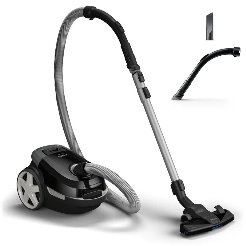 Philips Aspirapolvere con Sacco Serie 3000 XD3112/09 Nero 900W 3L Filtro Allergia