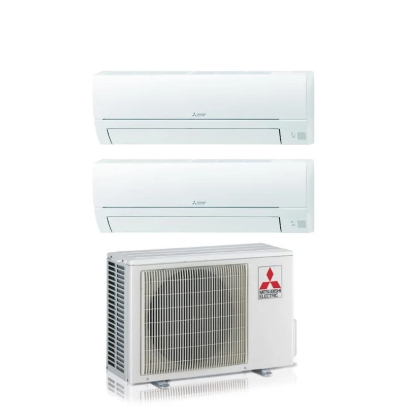 AREA OCCASIONI Climatizzatore Condizionatore Mitsubishi Electric Dual Split Inverter serie SMART MSZ-HR 12+12 con MXZ-2HA50VF R-32 Wi-Fi Optional 12000+12000