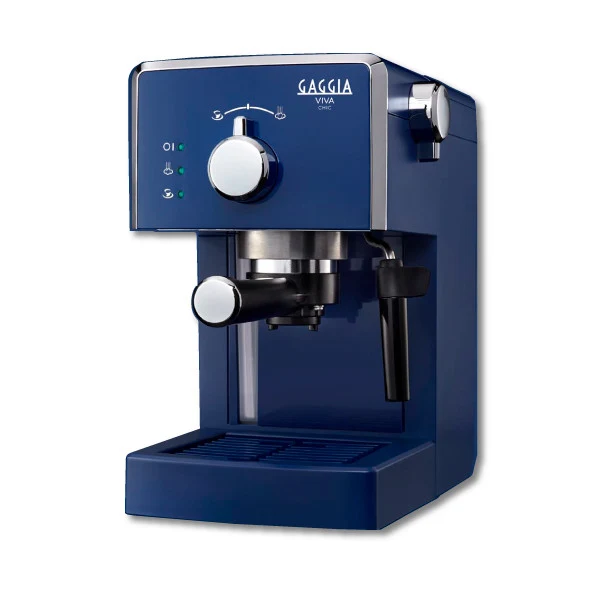 Gaggia Viva Chic Macchina per Espresso Manuale 1L 15 bar Montalatte Blu