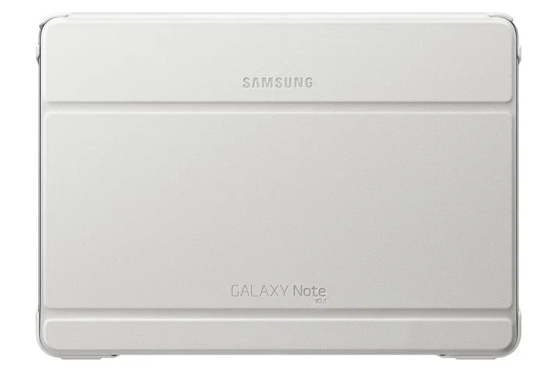 Samsung Custodia in Finta Pelle Bianca per Galaxy Note 10.1 2014 Edition Protezione