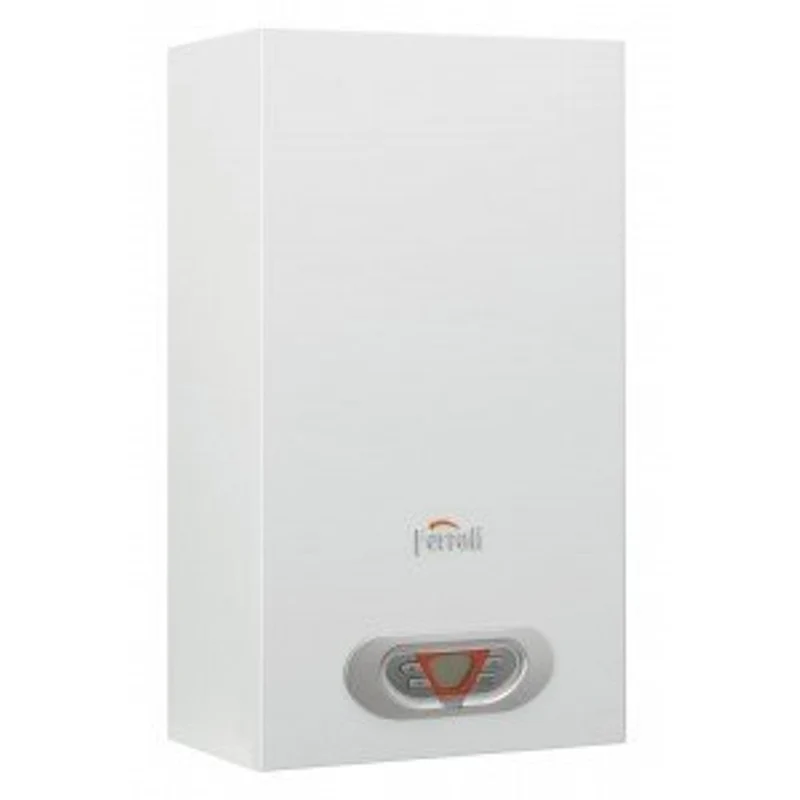AREA OCCASIONI Scaldabagno a gas Ferroli SKY ECO 14F Metano low nox completo di kit fumi