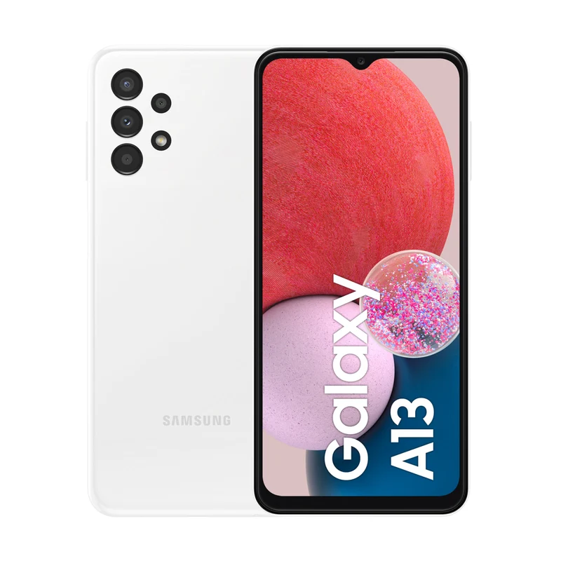 Samsung Galaxy A13 Smartphone 6.6" 3GB 32GB 5000mAh Dual SIM 4G LTE Bianco
